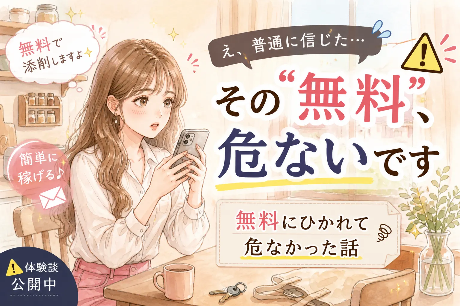 副業・ブログを始めたら詐欺DMが来た体験談|手口と見分け方を全部話します