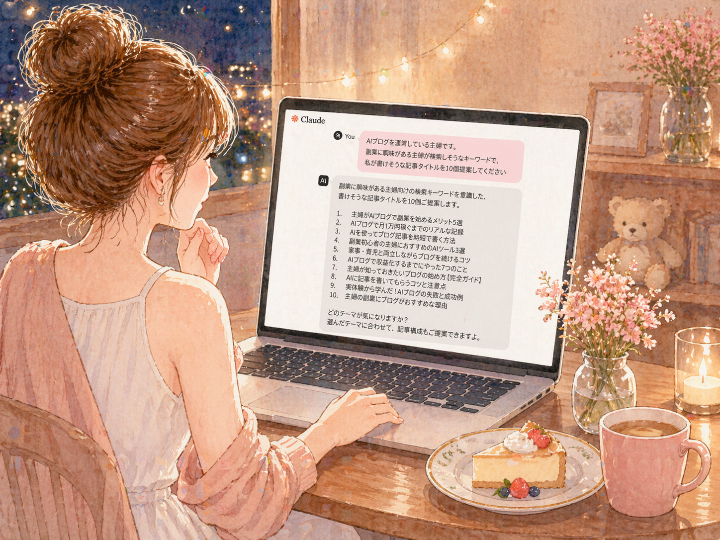 AIで記事を書く方法｜主婦が実践している5ステップの手順
