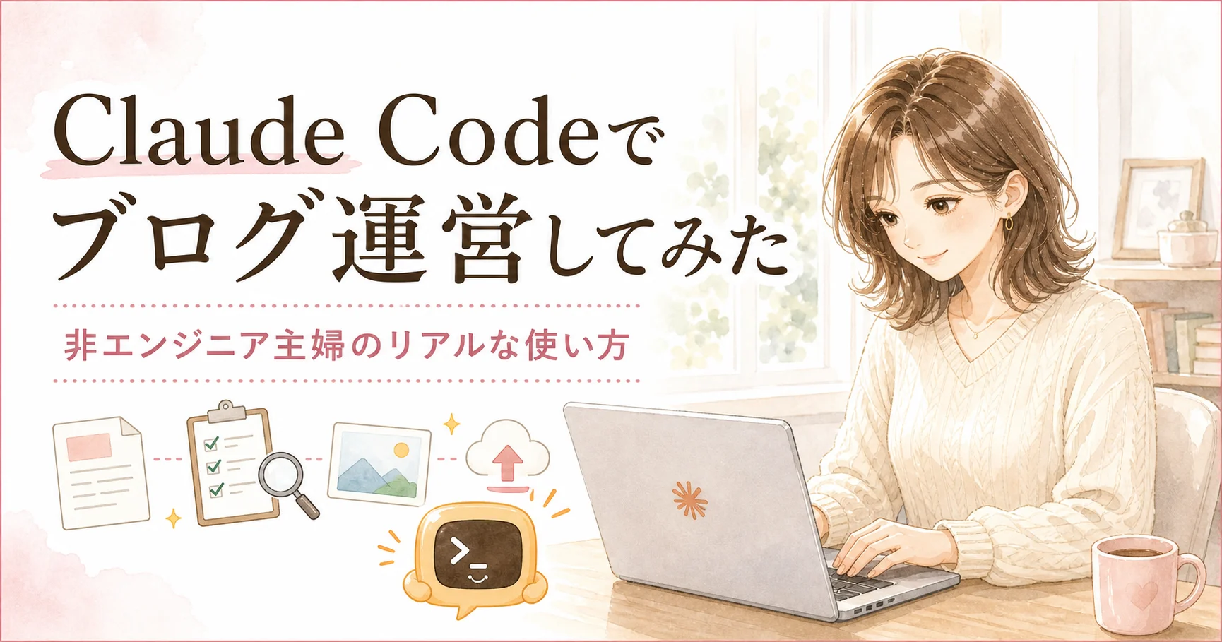 Claude Codeの使い方|非エンジニア主婦がブログ運営で実際にやっていること